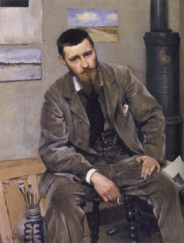 Portrait of Nils Kreuger, Richard Bergh